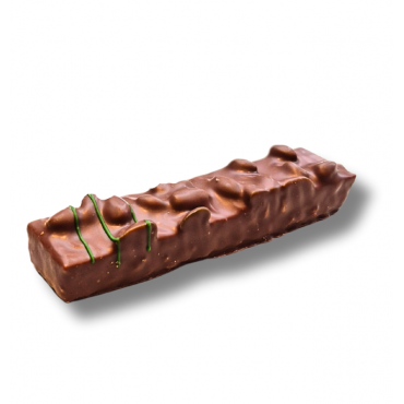 Barre Pistache façon Dubaï - Chocolat lait / Pistache (50g)