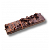 Barre Orange spéculoos - Chocolat noir (50g)
