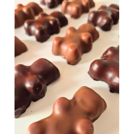 Oursons guimauve vanille Benoit Chocolats (115g)