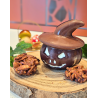 Citrouille garnie (100g) – Chocolat noir et lait, Rochers Suisses