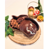 Citrouille garnie (100g) – Chocolat noir et lait, Rochers Suisses