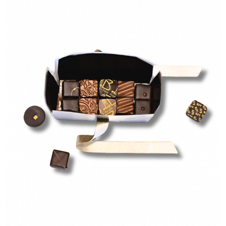 Black and milk chocolate assortments