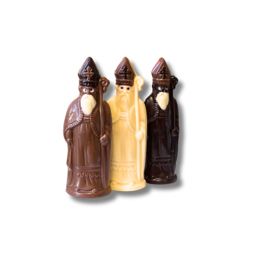 Saint Nicholas in chocolate