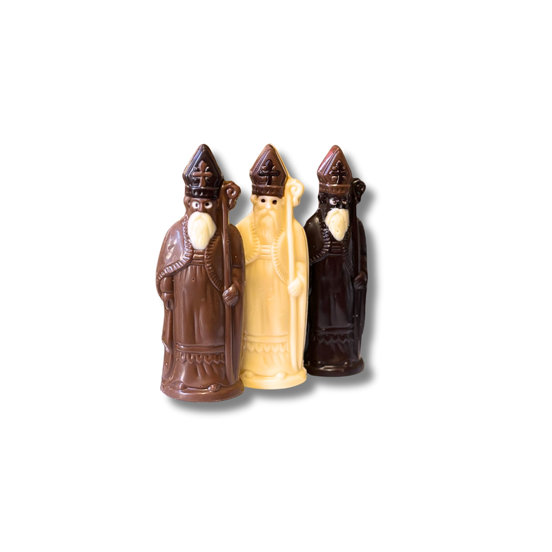 Saint Nicholas in chocolate