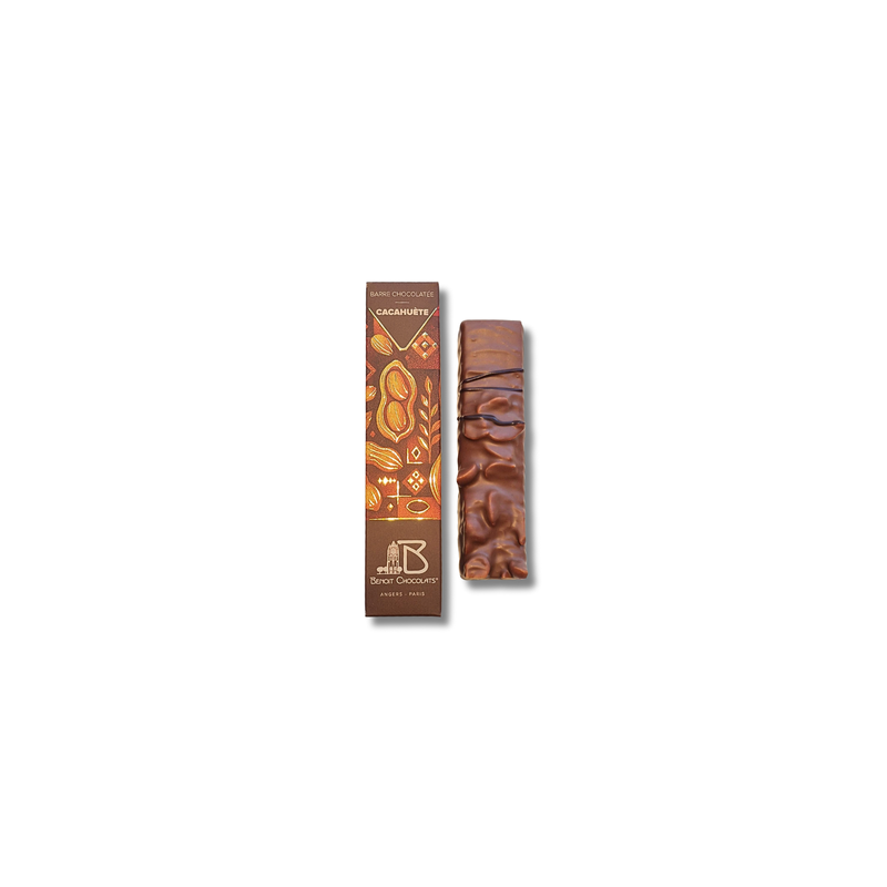 Barre cacahuète - Chocolat lait (60g)