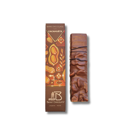 Barre cacahuète - Chocolat lait (60g)