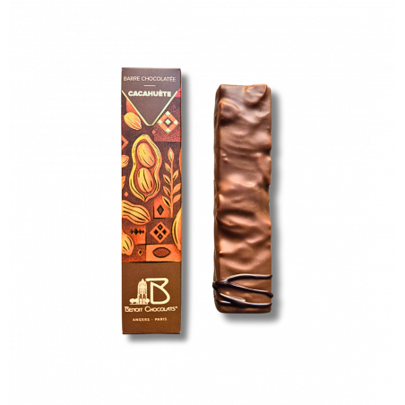 Barre cacahuète - Chocolat lait (60g)