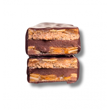 Caramandes® Bar – Dark or Milk Chocolate (60g)