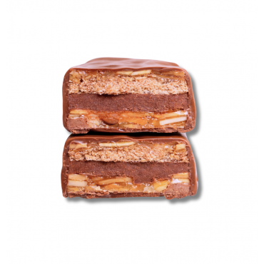 Barre Caramandes® - Chocolat noir ou lait (60g)