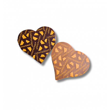 Bouchées praliné Caramandes coeurs (80g)