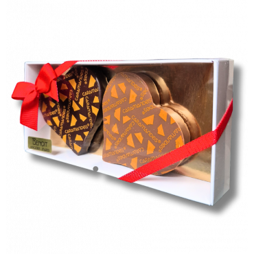 Bouchées praliné Caramandes coeurs (80g)