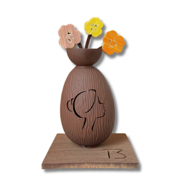Vase en chocolat (250g) -...
