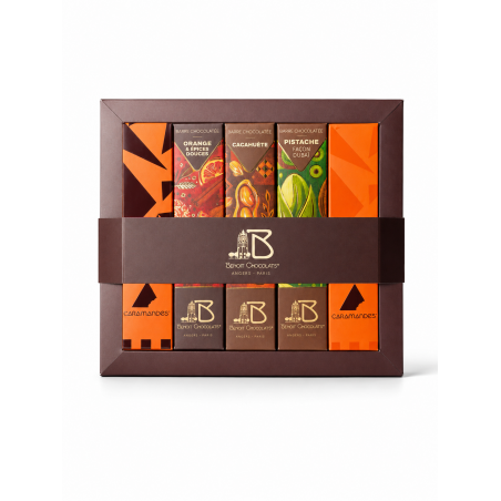 copy of Caramandes® Bar – Dark or Milk Chocolate (60g)