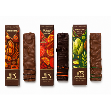 copy of Caramandes® Bar – Dark or Milk Chocolate (60g)