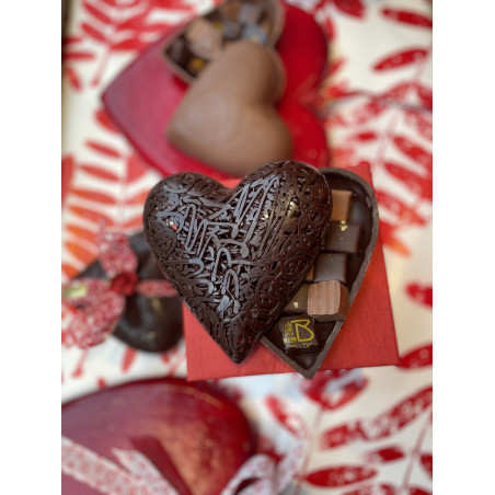 Lace heart - set of chocolates - Mother's Day