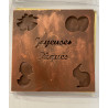 Plaque Caramandes® Joyeuse Pâques
