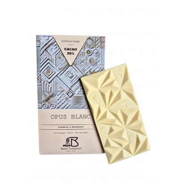 OPUS Chocolat blanc 35% (80g)