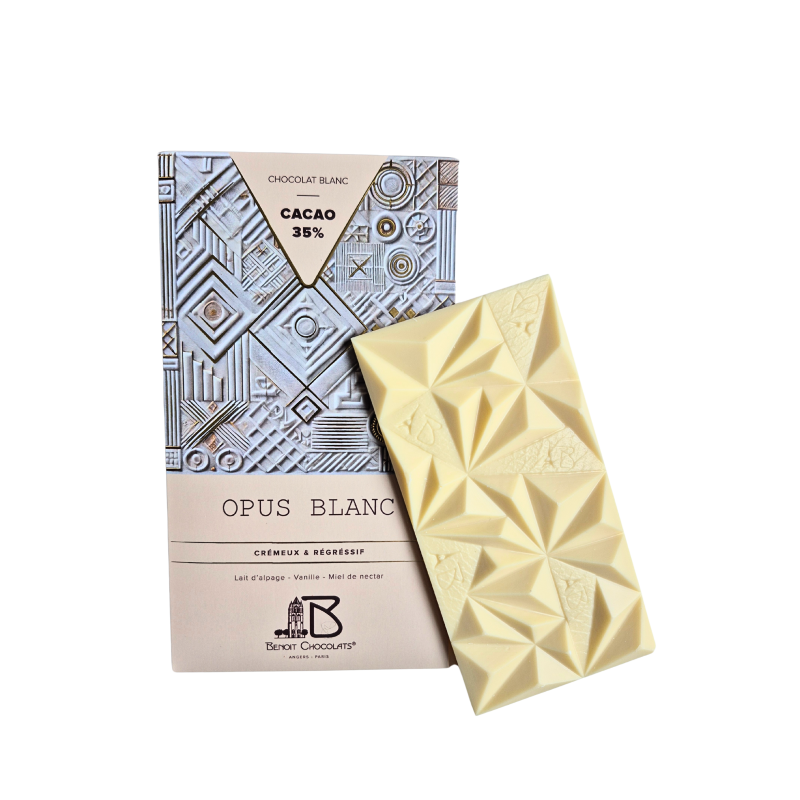 OPUS Chocolat blanc 35% (80g)
