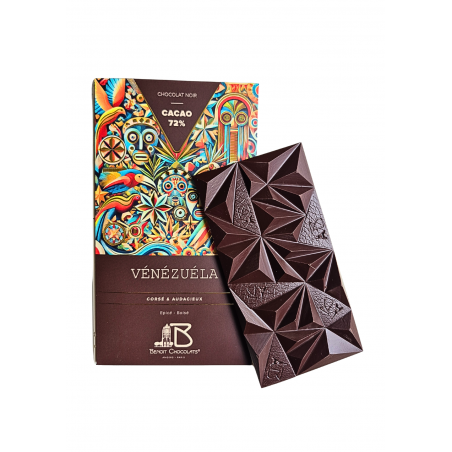 copy of Grand Cru 72% Araguani dark chocolate bar pure Venezuela