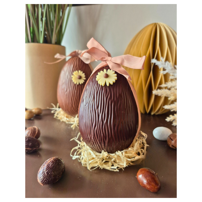 Chocolate Easter Egg – Dark Chocolate, Assorted Fritures & Eggs