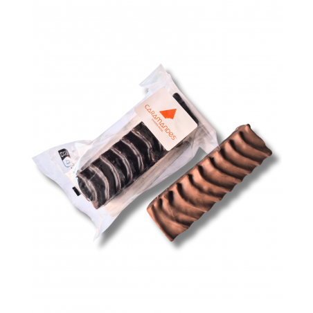 Barre Caramandes® - Chocolat noir ou lait