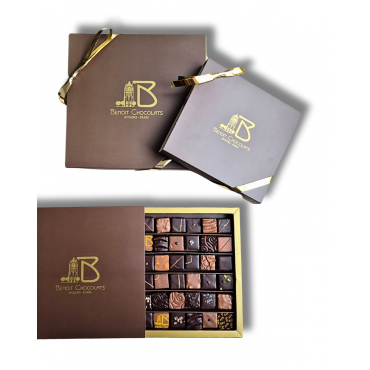 Carré Classique - Assortiment noir & lait