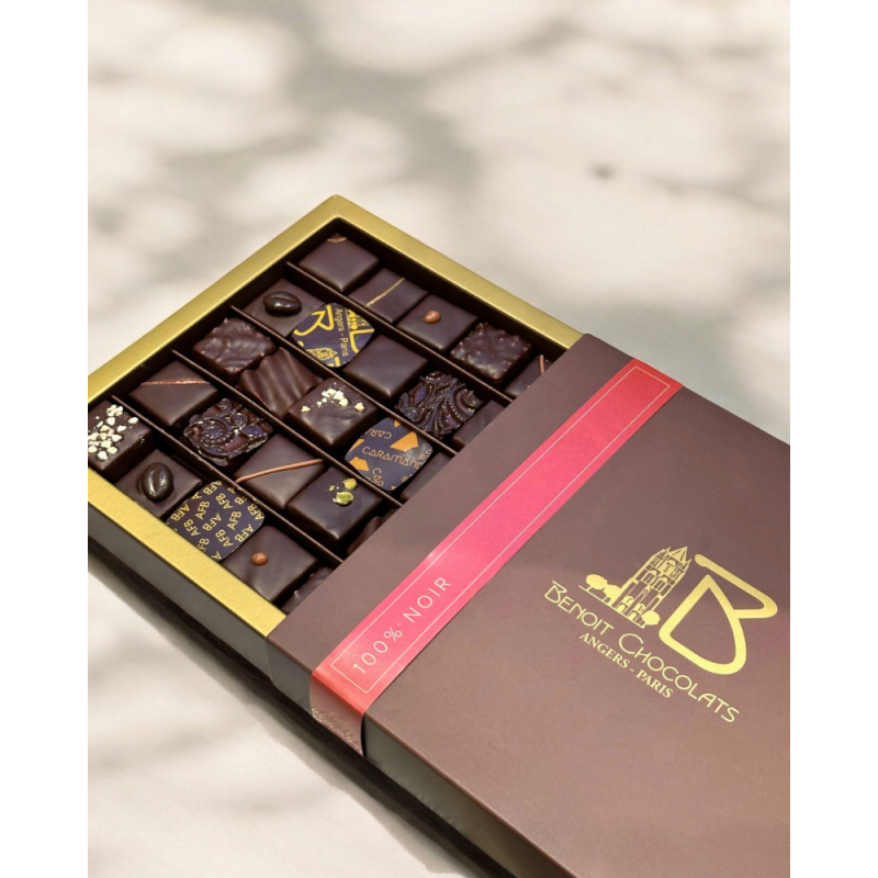 Carré Classique - 100% Noir (210g)