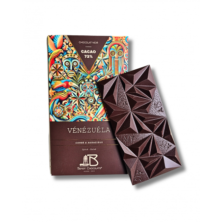 VÉNÉZUELA Chocolat noir 72% (80g)