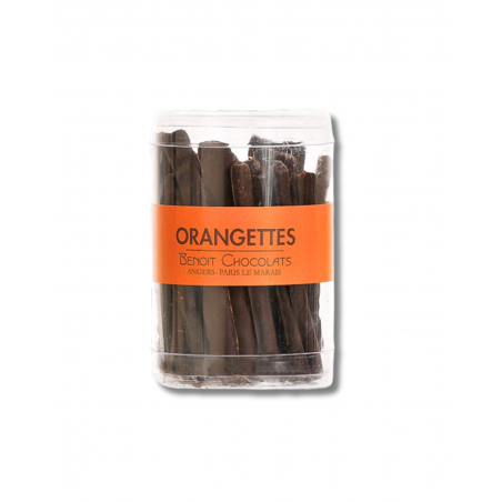 Box of chocolate candied orange